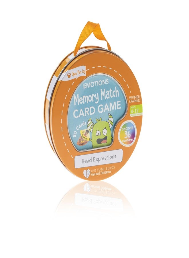 Open The Joy - Emotions Memory Match Card Game for Kids, Family Fun Educational Activity to Explore Feelings and Expressions - Ages 4 and Up - Image 1