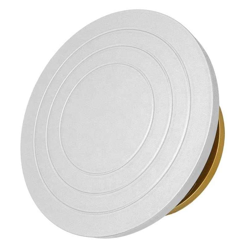 THW Rotating Professional Cake Decorating Turntable Stand - 11.5 Inches Diameter | Ideal for Icing, Piping, and Decorating Cakes, Pies, and Pastries | Smooth-Gliding & Easy-to-Use Design - Image 3