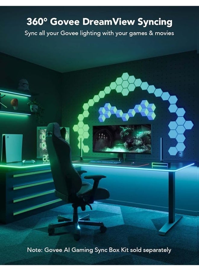 RGB Gaming Lights, 7.5ft Neon Rope Lights Soft Lighting for Gaming Desks, LED Strip Lights Syncing with PC, Support Cutting, Music Sync - Image 5