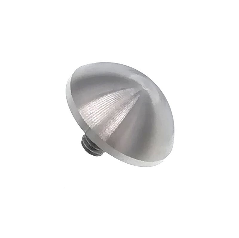 SUXING Spherical Point Contact Point for Dial Digital Indicator Depth Gauge Tip 4-48 UNF Thread Shank (1/2" Diameter) - Image 5