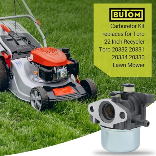Butom 190CC Carburetor for Toro 22 Inch Recycler Toro 20332 20334 20331 20333 20330 20092 20066 20065 20095 20064 20093 Lawn Mower Maintenance kit - Image 2