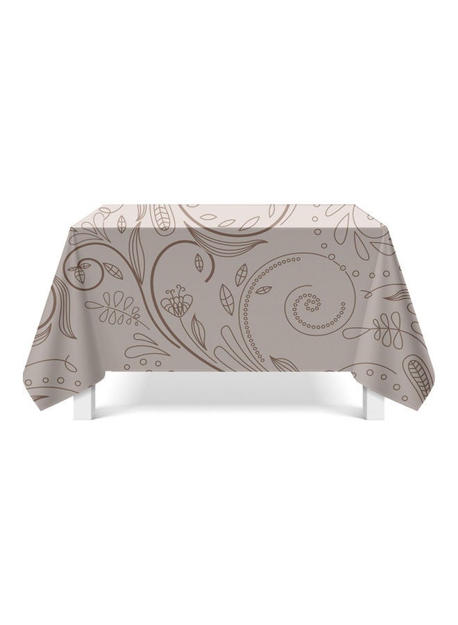 NIBEMINENT Abstract Petals Printed Table Cover Multicolour 30x30cm - Image 1