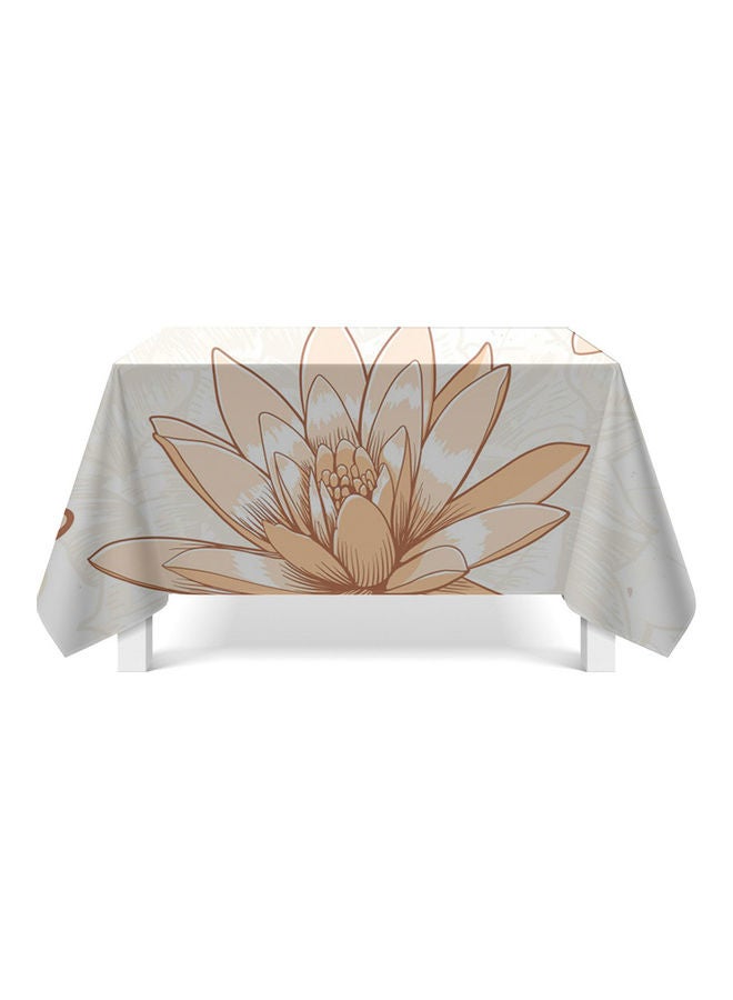 NIBEMINENT Abstract Petals Printed Table Cover Multicolour 30x30cm - Image 4