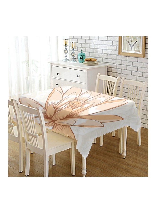 NIBEMINENT Abstract Petals Printed Table Cover Multicolour 30x30cm - Image 5