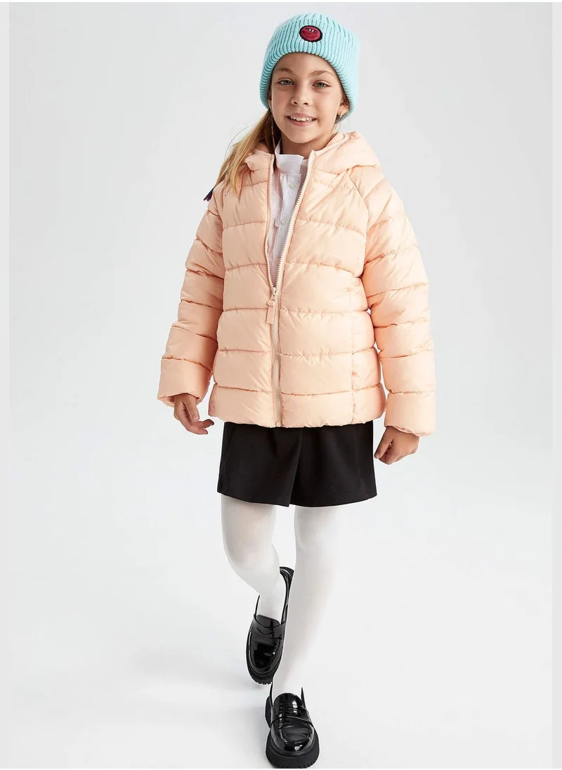 DeFacto Regular Fit Hooded Puffer Jacket