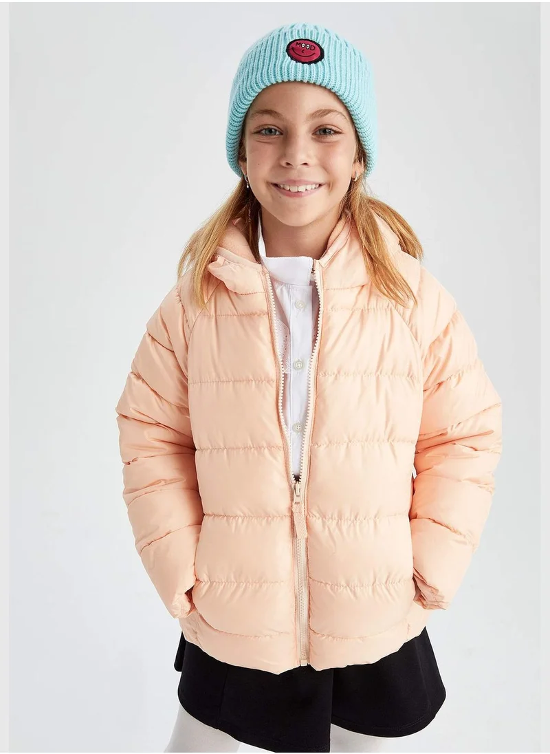 DeFacto Regular Fit Hooded Puffer Jacket