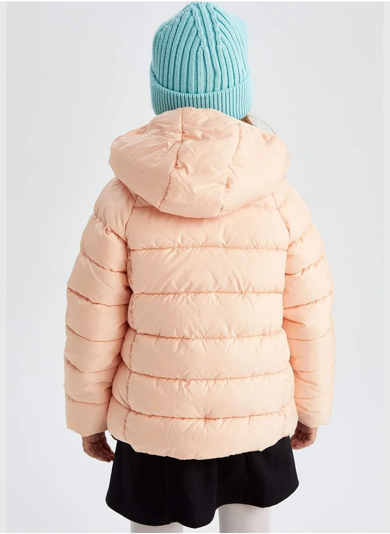 DeFacto Regular Fit Hooded Puffer Jacket