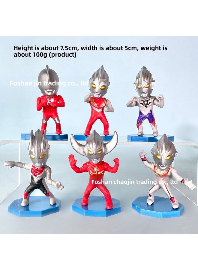 Free Shipping Ultraman Figure Blind Box Ultraman Tiga Infinite Zero Belial Geed Orb Dainajed 