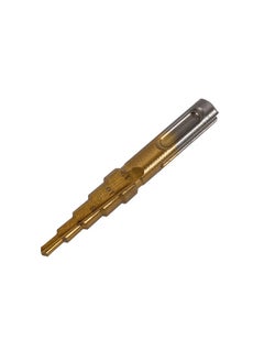 LAWAZIM Step Drill SDS -4 to 12mm- Stepper Cone Drill Bit with Multi-Size Steps, Engraved Markings, Secure SDS Shank - for Metal, Wood, Plastic, Construction, Electrical Work, Automotive Repairs, DIY  - Image 1