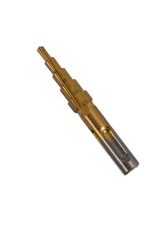 LAWAZIM Step Drill SDS -4 to 12mm- Stepper Cone Drill Bit with Multi-Size Steps, Engraved Markings, Secure SDS Shank - for Metal, Wood, Plastic, Construction, Electrical Work, Automotive Repairs, DIY  - Image 4