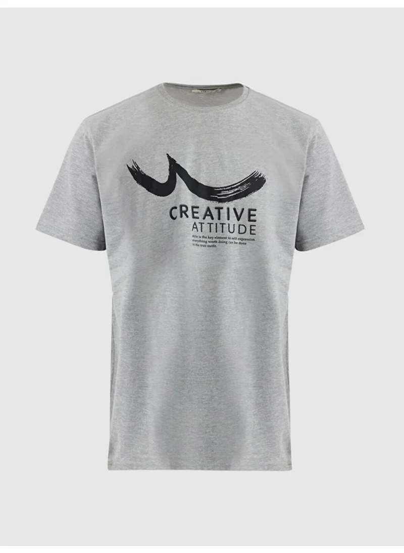 LTB Men's Gray T-shirt