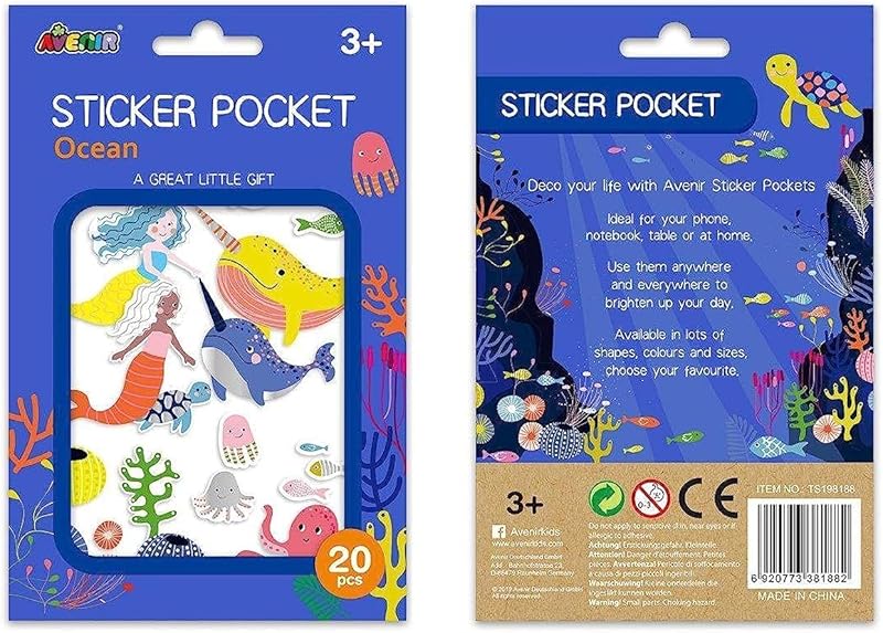 Avenir - Sticker Pocket - Ocean