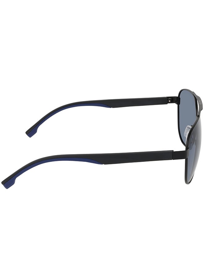 NAUTICA نظارات شمسية معدنية كاملة الإطار نوتيكا N107SP 6014 (005) باللون الأسود غير اللامع - Image 5