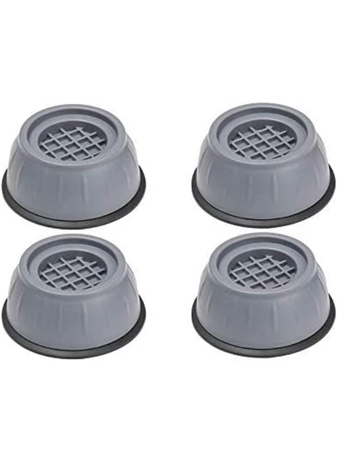 SHOWAY Noise Cancelling Washing Machine Support, Washer And Dryer Anti-Vibration Pads, Slip Anti Vibration And Noise Reducing Rubber Washing Machine Feet Pads, Pack Of 4  - Image 4