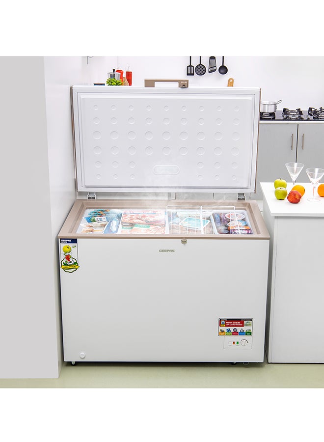 GEEPAS Chest Freezer 316 L 155 W GCF3702WSH-1 White - Image 3