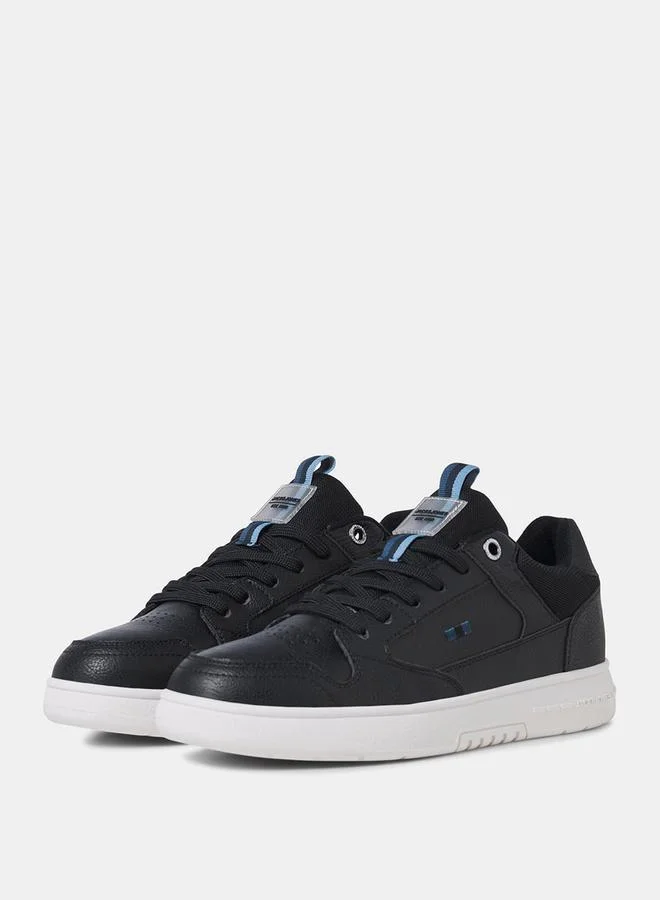 JACK & JONES Round Toe Lace Up Sneakers