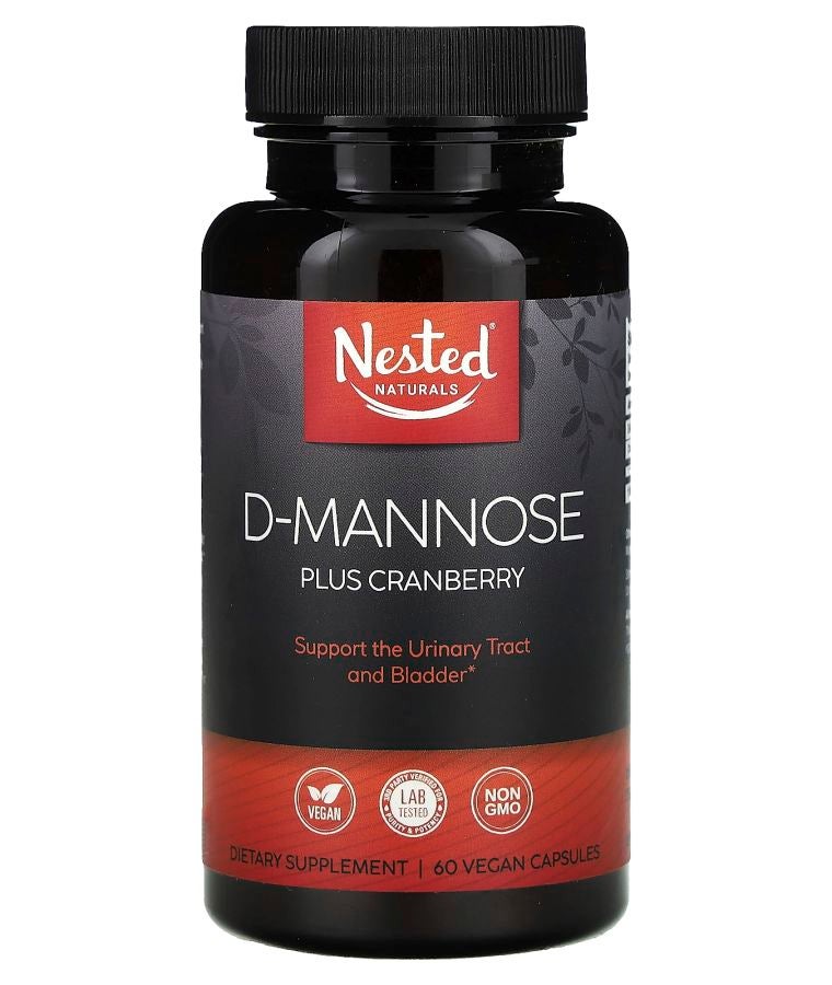 D-Mannose Plus Cranberry 60 Vegan Capsules