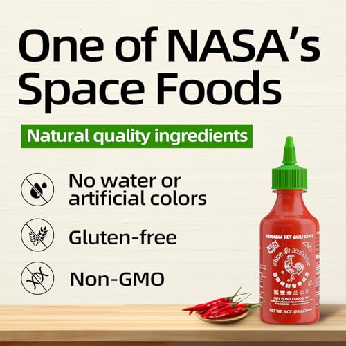 Huy Fong Sriracha Hot Chilli Sauce, 266 ml / 9 oz / 255 g - Image 2