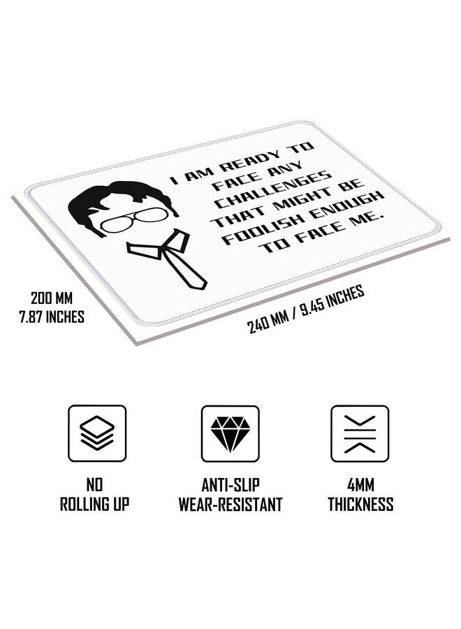 Nakimo The Office Merchandise Mouse Pad for Desk, Computer or Gaming Mousepad, The Office Merch Mouse Mat, Gifts for Coworkers The Office TV Show Fans - Image 2