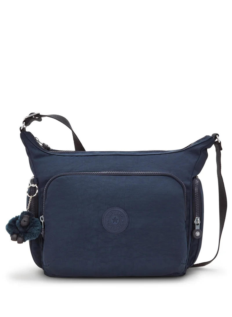 kipling GabbLarge Crossbody Bag with Adjustable Straps Blue Bleu- 2I574096V
