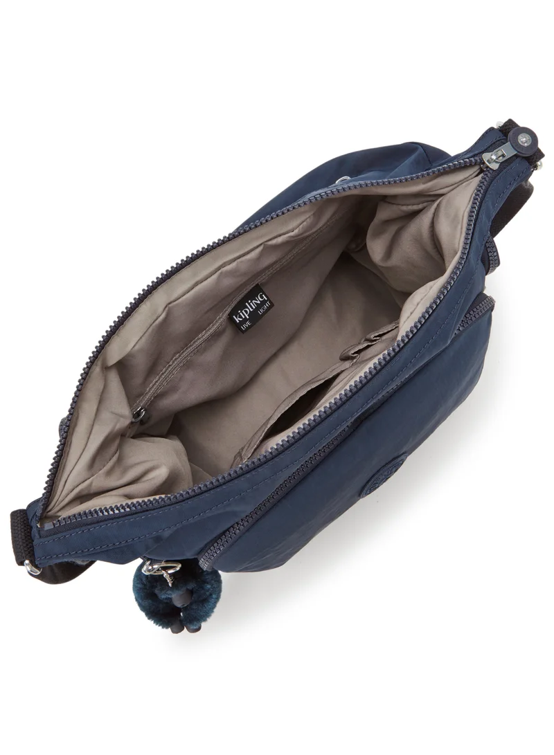 kipling GabbLarge Crossbody Bag with Adjustable Straps Blue Bleu- 2I574096V