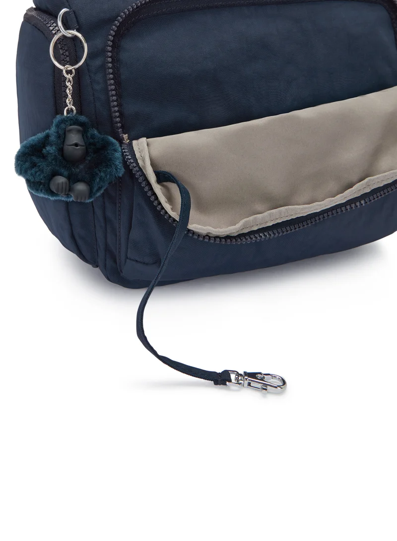 kipling GabbLarge Crossbody Bag with Adjustable Straps Blue Bleu- 2I574096V