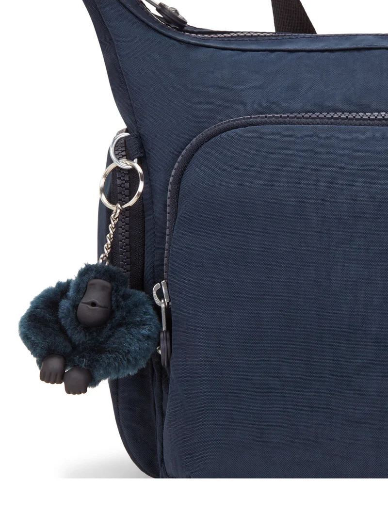 kipling GabbLarge Crossbody Bag with Adjustable Straps Blue Bleu- 2I574096V