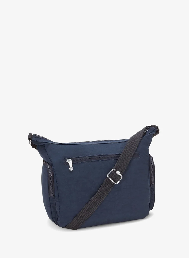 كيبلينغ GabbLarge Crossbody Bag with Adjustable Straps Blue Bleu- 2I574096V