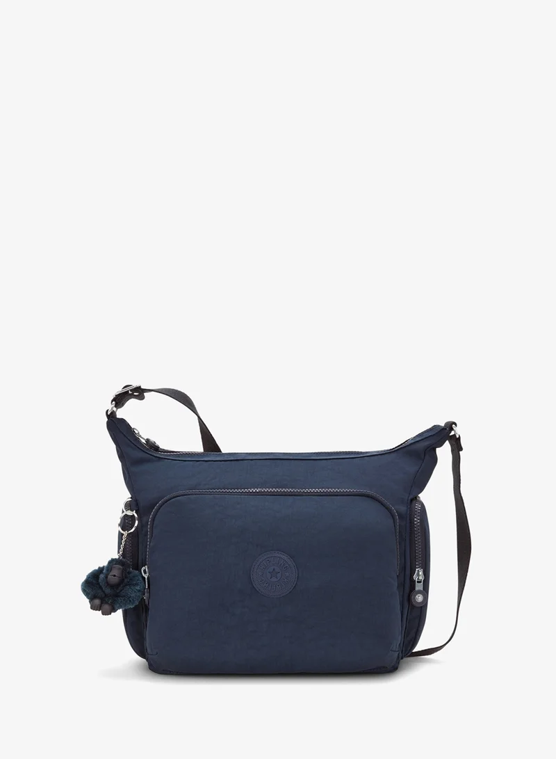 كيبلينغ GabbLarge Crossbody Bag with Adjustable Straps Blue Bleu- 2I574096V