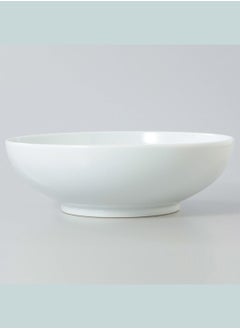 MUJI Porcelain Pot, Dia. 20 x H 6.5 cm, White  - Image 2