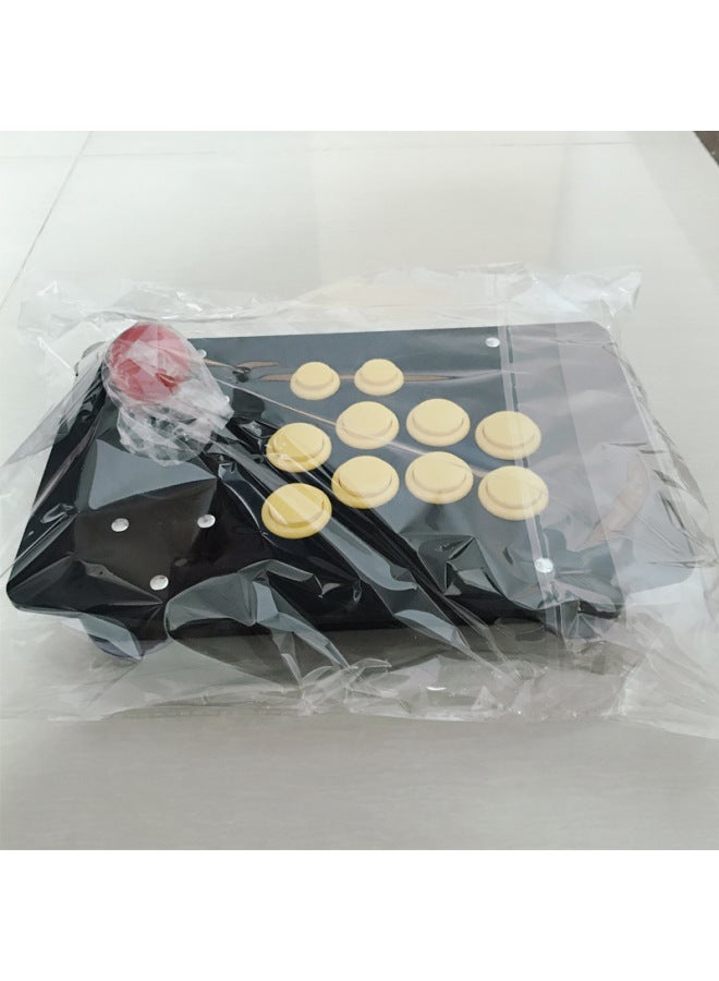 No Delay Arcade Computer Home Android Phone Tablet USB Fighting KO Game Joystic Joystick Controller-Product Color:Computer + Android Green  - Image 4