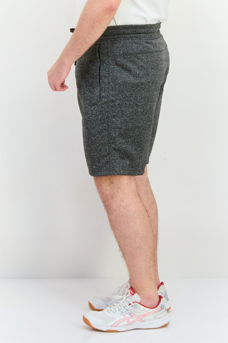 90 Degree By Reflex شورتات رياضية للرجال مع حبل سحب، خارجي، رمادي غامق - Image 3