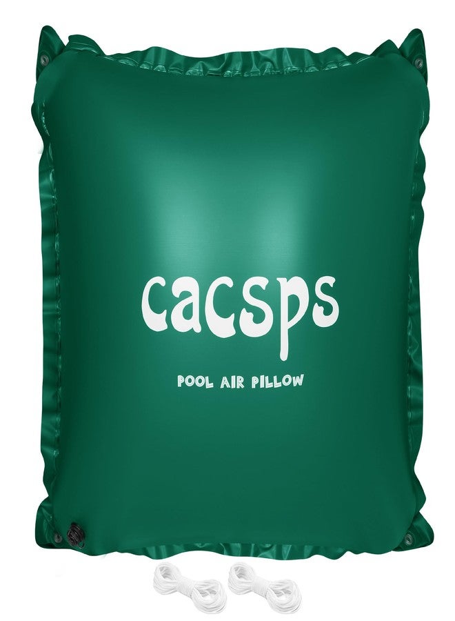 CACSPS Pool Pillow for for Above Ground Pools, 4x4 Ft Pool Air Pillow for Closing Winter Pool Winterizing Kit for Ground Pool, 0.5mm PVC Material, 2X 16.5Ft Rope (Blue) - Image 1