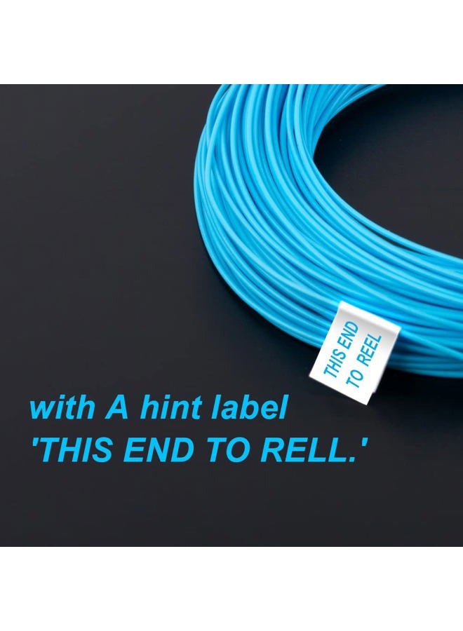 Hercules Fly Fishing Line Floating Weight Forward Fly Line with Double Welded Loop, Teal Blue, WF6F 100FT - Image 5
