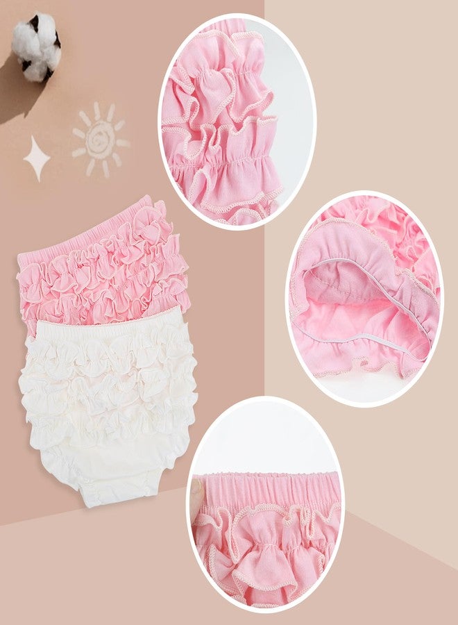 Billion Xin Girls Knickers for Toddler Girls Ruffle Panty Diaper Covers for Girls Cute Cotton Baby Girl Shorts - Image 3