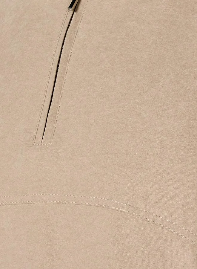 لاف بنجولين Love Pangolin Men Zip Through Polo T-shirt
