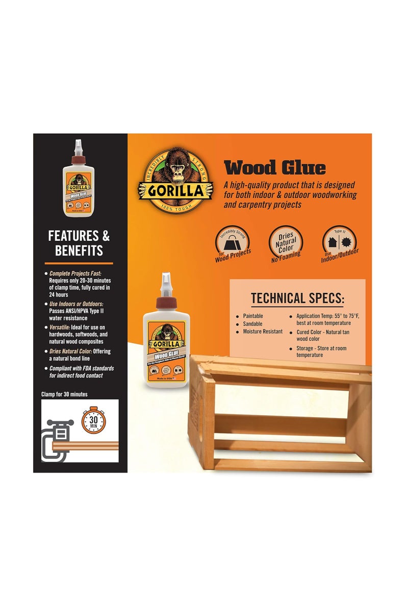 غراء خشب لاصق سوبر أبيض 118 مل - Image 2