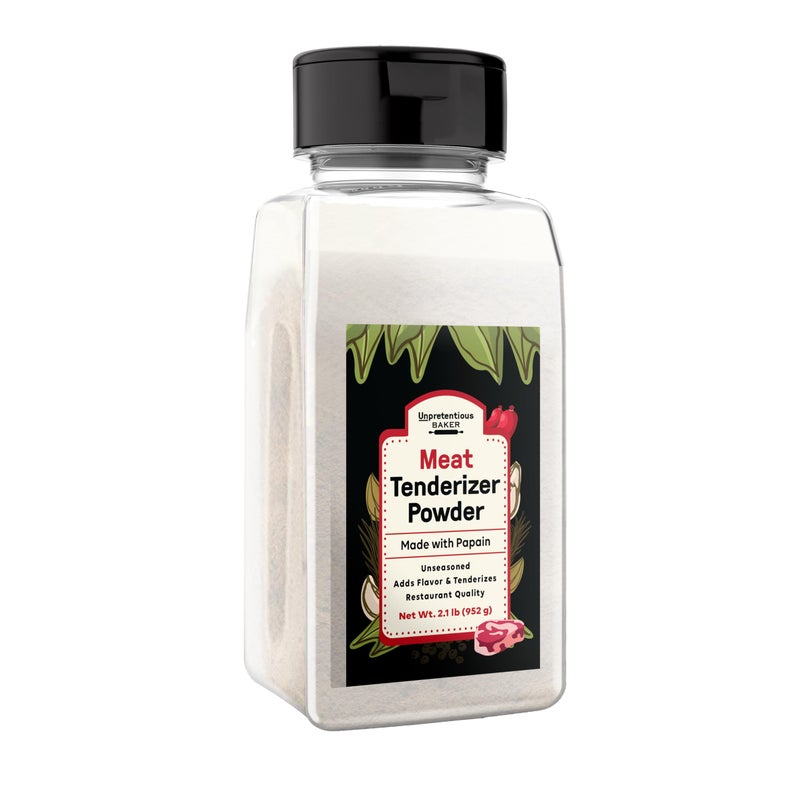 Unpretentious Meat Tenderizer Powder (4 Cups), Unseasoned Blend, Adds Flavor, Great For Most Proteins - Image 1