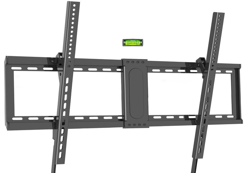 XINLEI Tilt TV Wall Bracket for Most 37”-90” Screens, Max Capacity 75kg, Universal Slim Tilting Flat TV Wall Mount with Quick Release Straps, Max VESA 600x400mm - Image 1