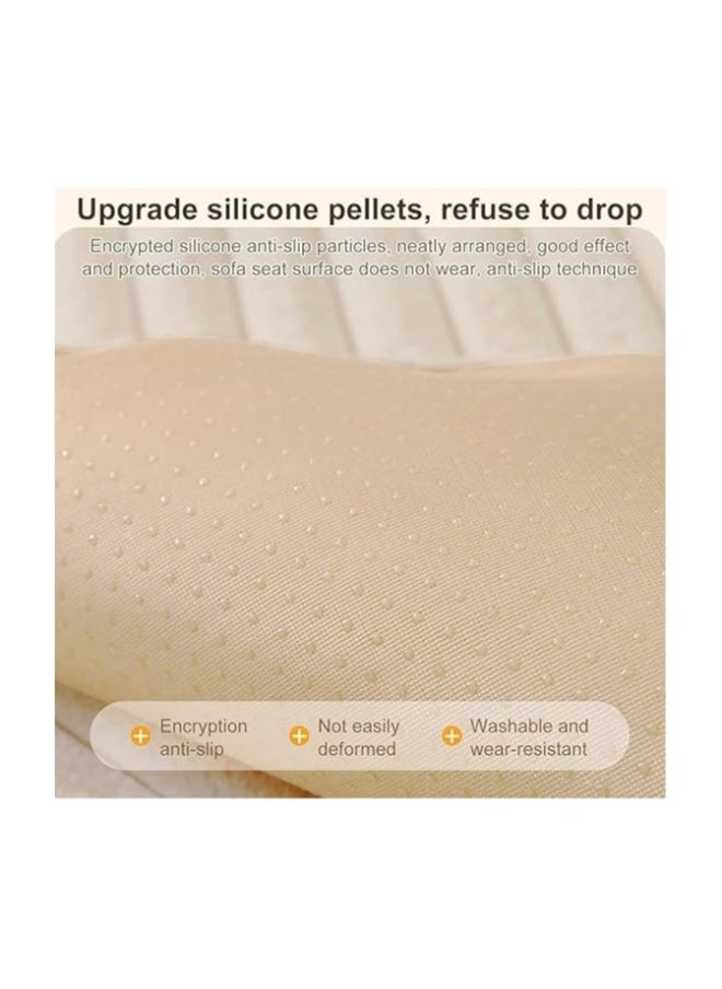 Generic - Thick Wool Fleece Sofa Cushion Plush Sofa Cushion Non Slip Durable Thickened Sofa Cover Fluffy Sofa Couch Cover Sold In Pieces But Not All In Sets ( Size : 30*50CM/11.8*19.7IN ) - Image 1