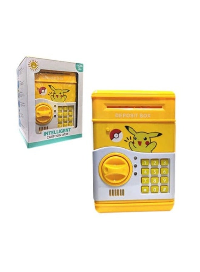 Electronic Money Bank for Kids | Fingerprint Money Bank | Fingerprint Piggy Bank for Kids | ATM Piggy Bank | ATM Money Bank for Kids | Electronic Savings Bank | Kids Money Saving Box | Electronic Coin Bank | Kids Money Bank | Kids Savings Bank | Electronic Safe Bank for Kids | Kids Money Safe | Password Piggy Bank | PIN Code Money Bank | Fingerprint & PIN Money Bank | Cash & Coin Saving Bank | Automatic Cash Deposit Piggy Bank | Musical & Light-Up Money Bank | Smart Piggy Bank for Kids | Kids Cash Saving Machine | Kids ATM Machine | Electronic Piggy Bank Toy | Electronic Bank for Kids | Kids Savings Box | Money Saving Learning Bank | Interactive Money Bank | Kids Money Bank with Sound & Lights | Electronic ATM Piggy Bank with Fingerprint | ATM Safe Bank for Kids | Smart Savings Bank | Cash & Coin Bank | Cash Deposit Machine for Kids | Kids Bank Toy | Savings Bank with Sound & Light Effects - Image 1