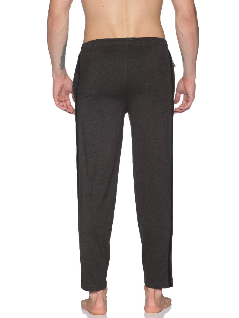 Dollar Mens Cotton Track Pants (Pack of 1) Charcoal - Image 2