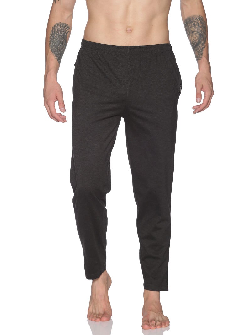 Dollar Mens Cotton Track Pants (Pack of 1) Charcoal - Image 1