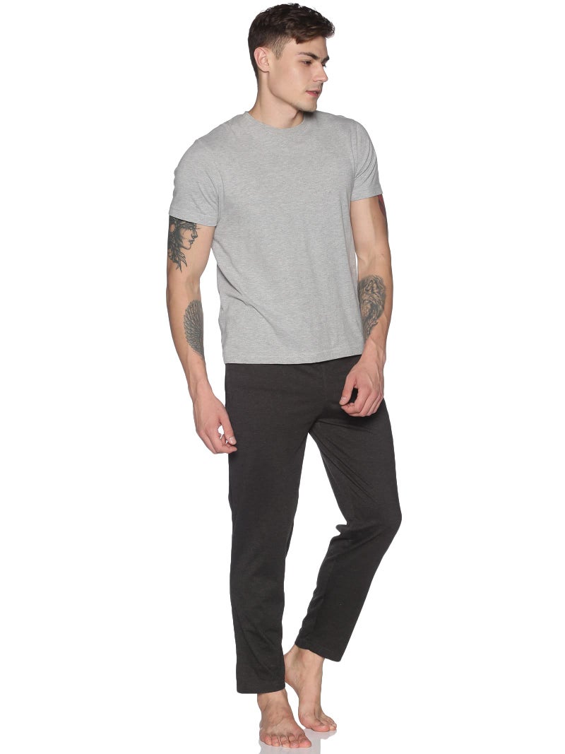 Dollar Mens Cotton Track Pants (Pack of 1) Charcoal - Image 5