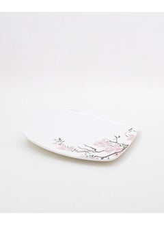 Bright Designs Bright Designs Melamine Small Plate 
Set of 6 (L 18cm W 18cm) Cherry Blossom  - Image 2
