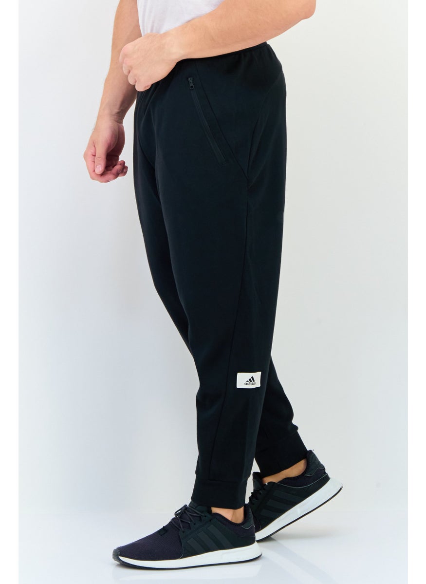 Adidas Men Regular Fit Training Sweatpants, Black  - Image 2