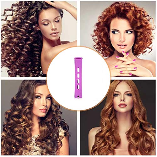 Sweetpea� Perm Rods and Rollers for Curly Hair - Cold Wave Rods for Women's Short and Long Hair - Multicolour Pack of 10 (1.7 CM) - Image 3