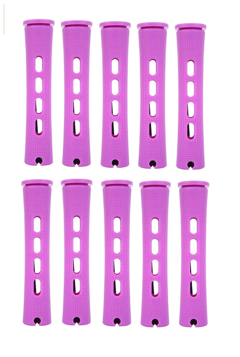 Sweetpea� Perm Rods and Rollers for Curly Hair - Cold Wave Rods for Women's Short and Long Hair - Multicolour Pack of 10 (1.7 CM) - Image 1