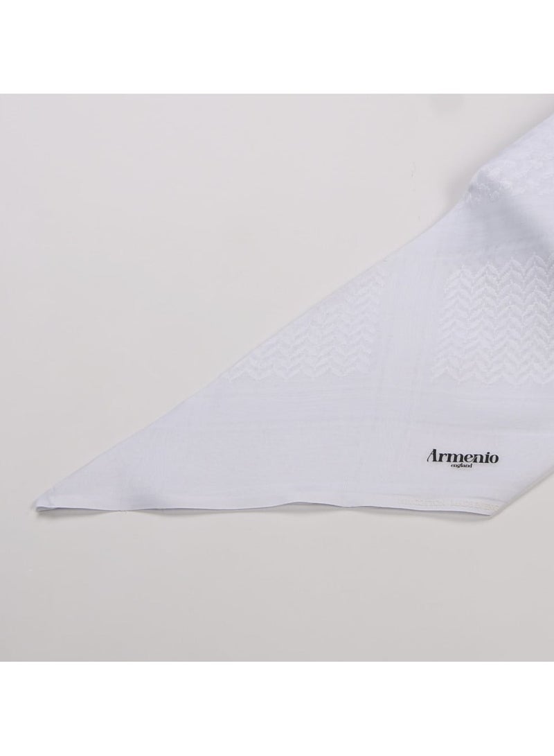 Armenio Classic white shemagh - Image 1