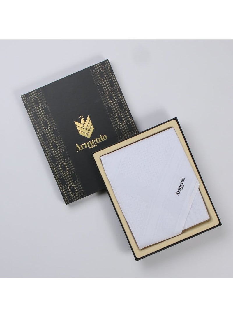 Armenio Classic white shemagh - Image 3